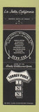 Matchbook Cover - Torrey Pines Inn La Jolla CA