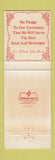 Matchbook Cover - Loveland Inn Loveland OH WEAR