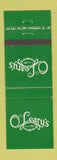 Matchbook Cover - O'Leary's