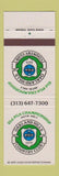 Matchbook Cover - Oakland Hills Country Club Birmingham MI