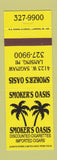 Matchbook Cover - Smoker's Oasis Tobacco Lansing MI