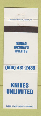 Matchbook Cover - Knives Unlimited