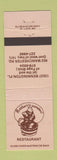 Matchbook Cover - Palduccis Wine Fest Restaurant WEAR