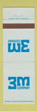 Matchbook Cover - 3M Company