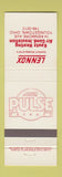 Matchbook Cover - Lennox Heating Air Conditioning Kautz Youngstown OH