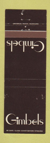 Matchbook Cover - Gimbels Stores Cleveland OH WEAR