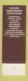 Matchbook Cover - Gimbels Stores Cleveland OH WEAR