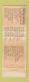 Matchbook Cover - Hilton Hotel Detroit MI Statler WEAR