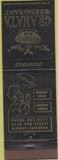 Matchbook Cover - Granata Restaurant Berkeley CA
