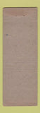 Matchbook Cover - Baranof Hotel Juneau AK WEAR