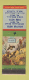 Matchbook Cover - Bellevue Hotel York Hotel Denver Colorado