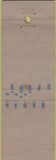 Matchbook Cover - Cunningham Hotel Bar Harbor ME lobster