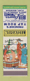 Matchbook Cover - Frenchie's Tap Room Flint MI Hilwerda Hillbilly SAMPLE