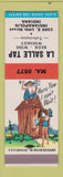 Matchbook Cover - La Salle Tap bar Indianapolis IN Hillbilly SAMPLE