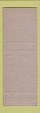 Matchbook Cover - Scalzo's Bar Detroit MI Hillbilly SAMPLE