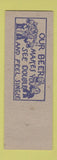 Matchbook Cover - Ohiowa Cafe Hilda Watmore Hillbilly SAMPLE