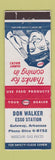Matchbook Cover - Esso oil gas Don Walker Gateway AR
