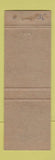 Matchbook Cover - Esso oil gas Leiggis Princeton NJ