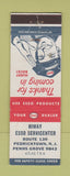 Matchbook Cover - Esso oil gas Hiway Pedricktown NJ WEAR