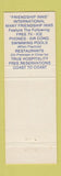 Matchbook Cover - Plainsman Motel Blackwell OK