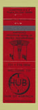 Matchbook Cover - Hub of America Geographical Center Rugby ND