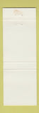 Matchbook Cover - IBEW Electrical Workers Union Trudy Carubia Steubenville OH