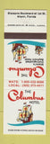 Matchbook Cover - Columbus Hotel Miami FL