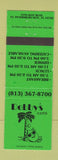 Matchbook Cover - Debby's Cafe St Petersburg Beach FL