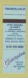 Matchbook Cover - Christopher's Restaurant Tiburon CA WEAR
