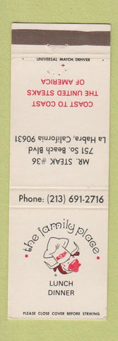Matchbook Cover - Mr Steak La Habra CA