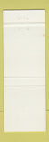 Matchbook Cover Tirami Su Ristorante Clinton Township Sterling Heights Shelby MI