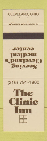 Matchbook Cover - The Clinic Inn Medical Center Cleveland OH