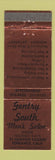 Matchbook Cover - Gentry South Men's Salon Torrance CA