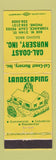 Matchbook Cover - Cal Coast Nursery Torrance CA