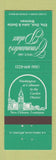 Matchbook Cover - Commander's Palace New Orleans LA