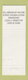 Matchbook Cover - Louie's Texas Red Hots Buffalo NY