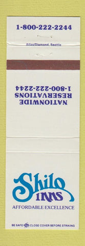 Matchbook Cover - Shilo Inns CHAIN