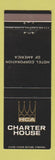 Matchbook Cover - Charter House Hotels