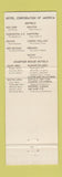 Matchbook Cover - Charter House Hotels