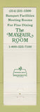 Matchbook Cover - Mayflower Hotel St Louis MO