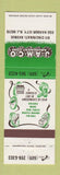 Matchbook Cover - James Amusement Vending Egg Harbor City NJ