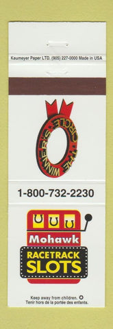 Matchbook Cover - Mohawk Racetrack Slots casino