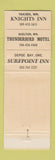 Matchbook Cover - Motels Cannon Beach OR Portland WEAR