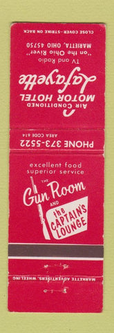Matchbook Cover - Lafayette Motor Hotel Marietta OH WEAR