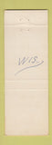 Matchbook Cover - Hotel Hillsboro WI