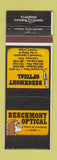 Matchbook Cover - Beechmont Optical Cincinnati OH