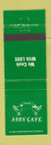 Matchbook Cover - Abby Cafe