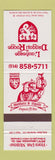 Matchbook Cover - L'Auberge du Dragon Rouge Montreal QC