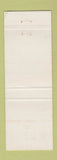 Matchbook Cover - Fisherman's Bait Tackle Archery WHITE