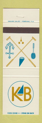 Matchbook Cover - Kings Bay Yacht Country Club Miami FL
